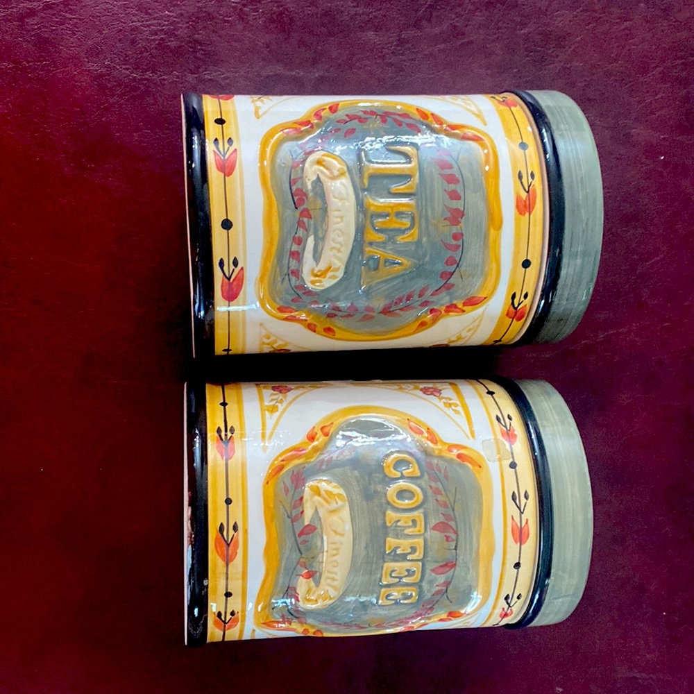 Coffee and tea pot for a house decor.